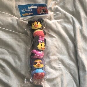 Disney Ducks Bath Toy Set - Mickey, Minnie, Stitch